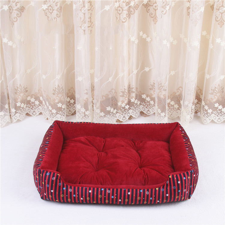 Cozy Pet Bed – Soft Dog Mattress & Cat Bed for All Seasons