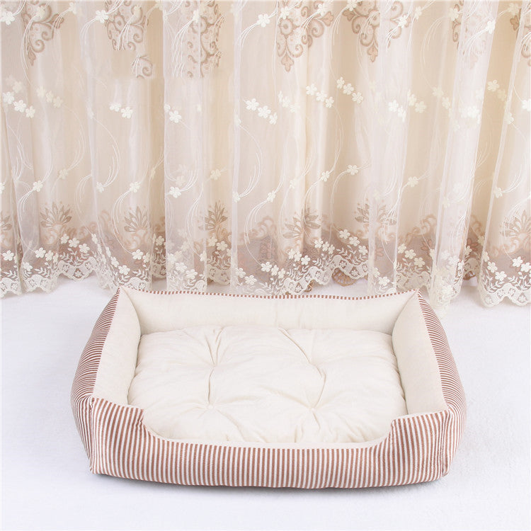 Cozy Pet Bed – Soft Dog Mattress & Cat Bed for All Seasons