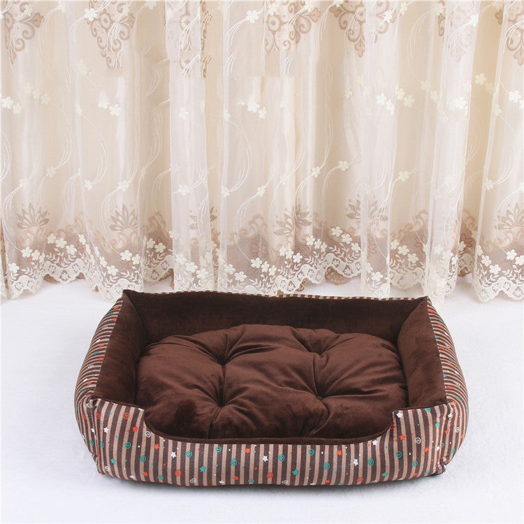 Cozy Pet Bed – Soft Dog Mattress & Cat Bed for All Seasons