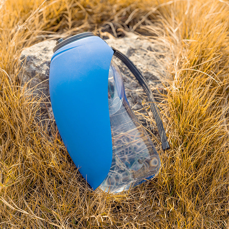 Portable Dog Water Bottle with Built‑In Bowl – Keep Your Pup Hydrated Anywhere