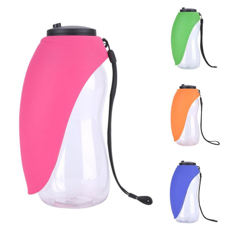 Portable Dog Water Bottle with Built‑In Bowl – Keep Your Pup Hydrated Anywhere