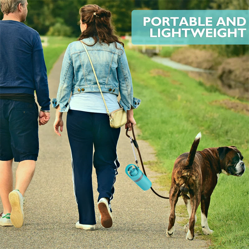 Portable Dog Poop Scooper with Built‑In Bag Dispenser
