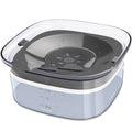70oz Spill‑Proof Dog Water Bowl – Large 2L Transparent Slow Drinking Bowl for Dogs